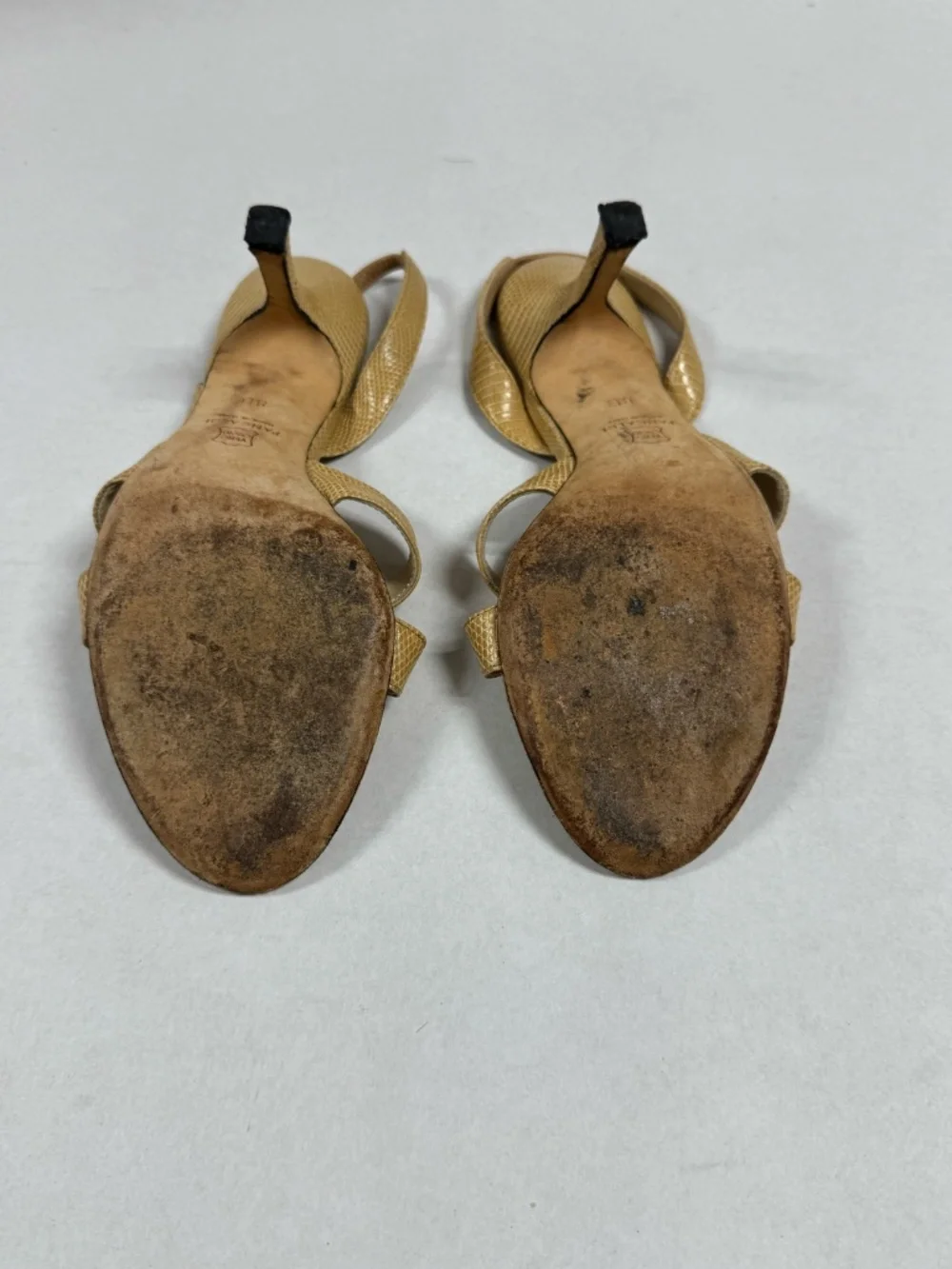 Pancaldi for Diane B Vintage Style Slingback Heels‎ - Size 8.